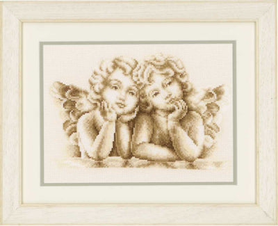 Dreaming Angels Cross Stitch Vervaco