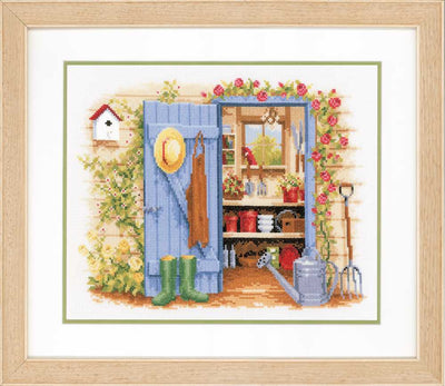 Tool Shed Cross Stitch Kit Vervaco