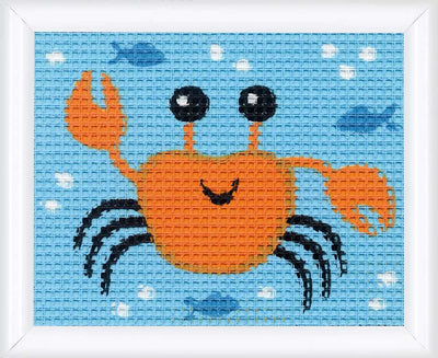 Vervaco  Tapestry Beginner Kit - Crab