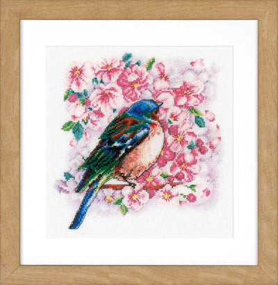 Vervaco Cross Stitch Kit - Bird Between Blossom