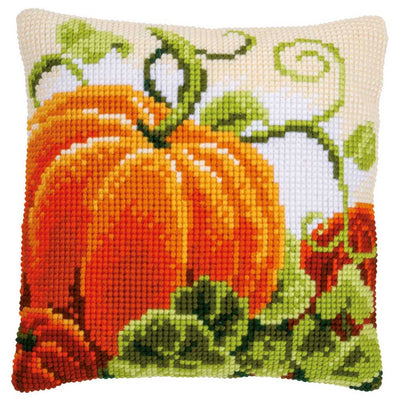 Pumpkins cushion Cross Stitch Kit - Vervaco