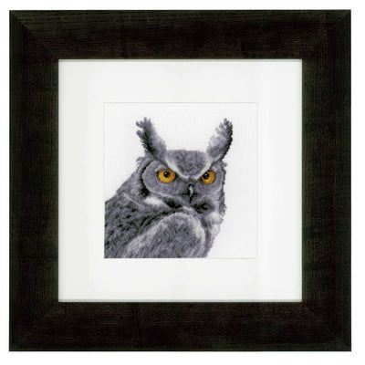 Grey Owl  Cross Stitch Vervaco