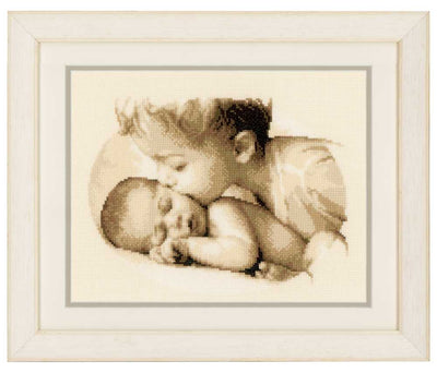 Brotherly Love Cross Stitch Kit Vervaco