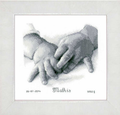 Baby Hands Cross Stitch Kit by Vervaco