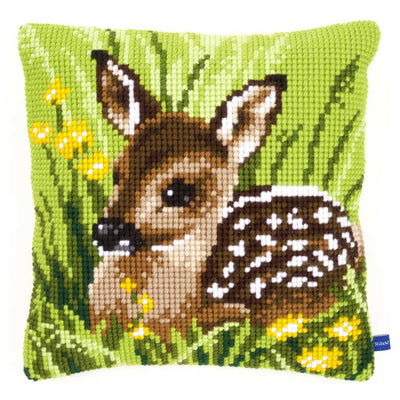 Little Deer Cushion Front Cross Stitch Kit Vervaco