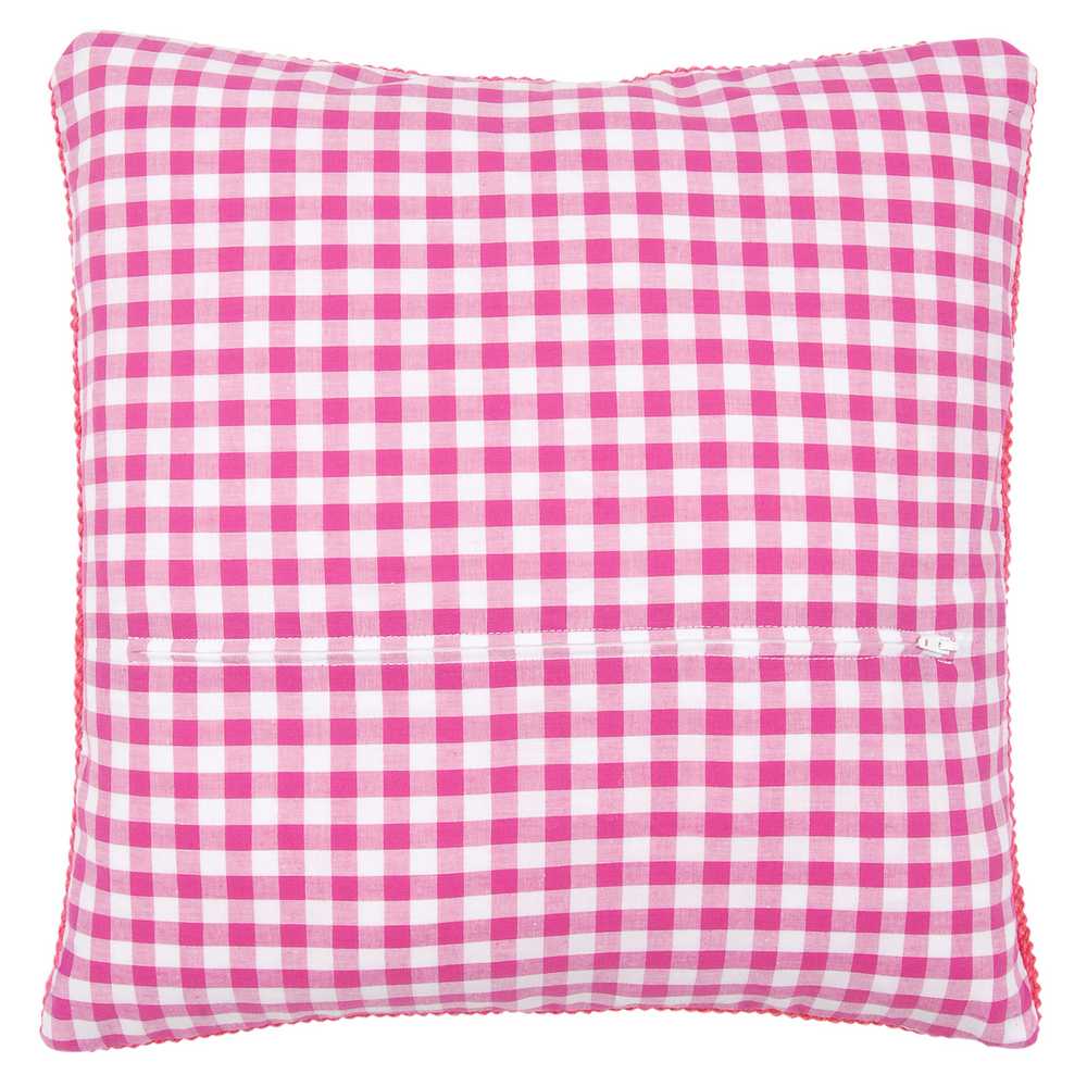Pink Cushion Back with Zipper by Vervaco 45 x 45cm