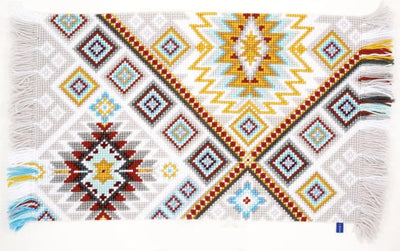 Ethnical Rug Printed Cross Stitch Kit Vervaco SALE