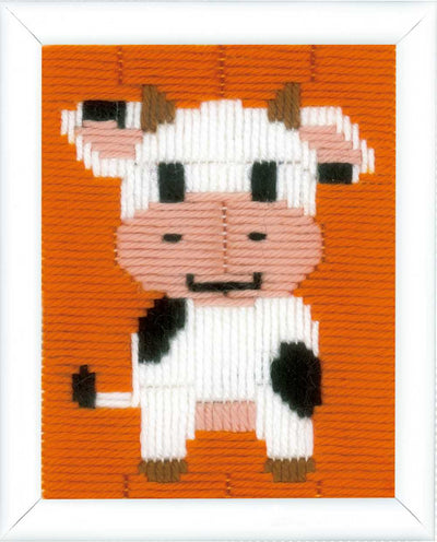 Cow Long Stitch Kit Vervaco