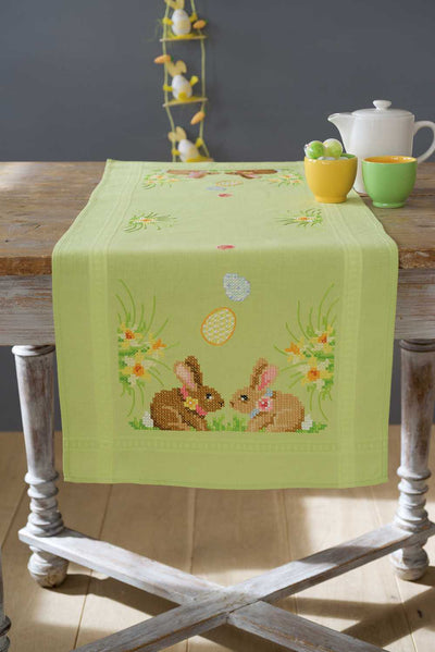 Easter Bunnies Table Runner