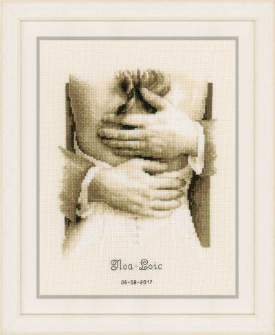 Wedding Record: Newlyweds Cross Stitch Kit Vervaco