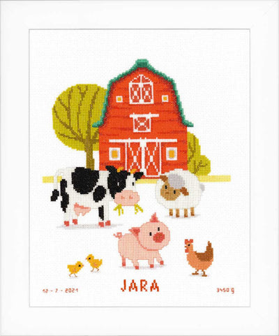 Vervaco Cross Stitch Kit - At the Farm