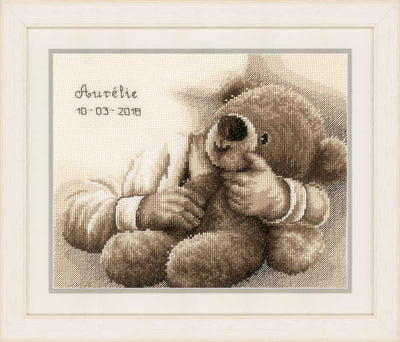 Teddy Bear Cross Stitch Kit Vervaco