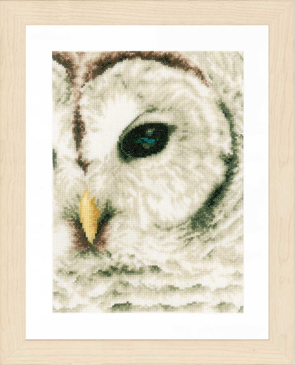 Owl (Evenweave) Counted Cross Stitch Kit Lanarte