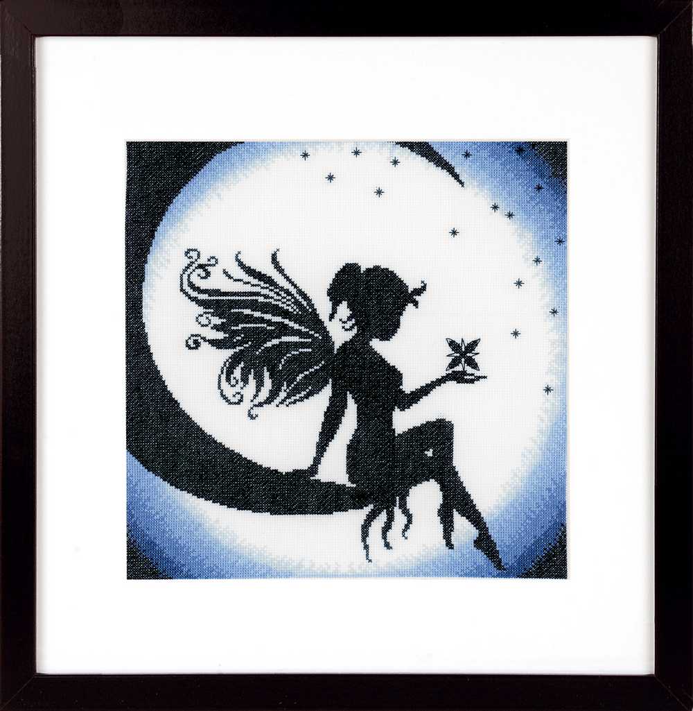 Lanarte Cross Stitch Kit - Efairy on the Moon