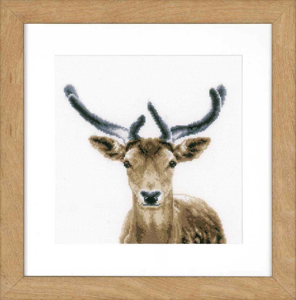 Deer Cross Stitch Kit Vervaco