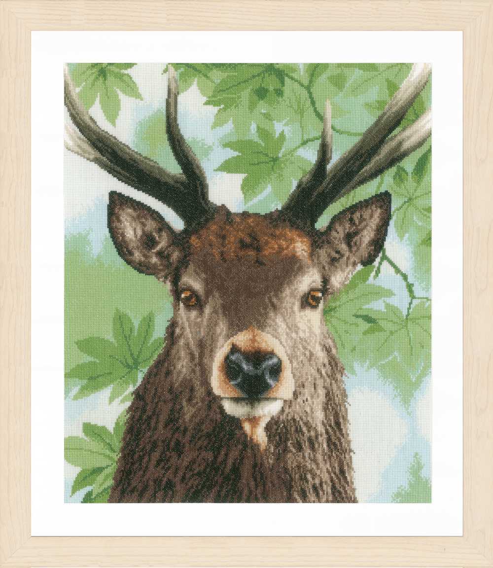 Lanarte Cross Stitch Kit - Proud Red Deer