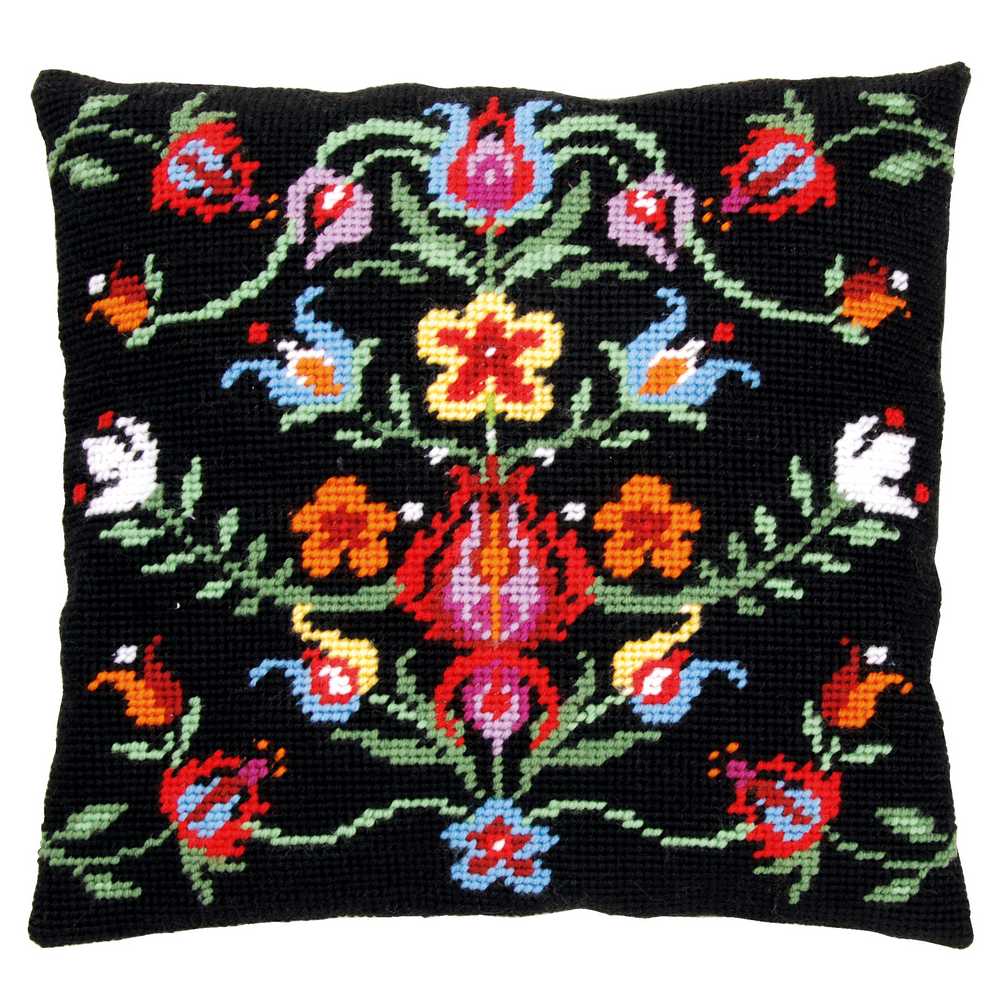 Cushion: Folklore IITapestry Kit Vervaco