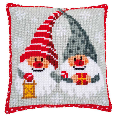 Christmas Gnomes Cross Stitch Kit - Vervaco