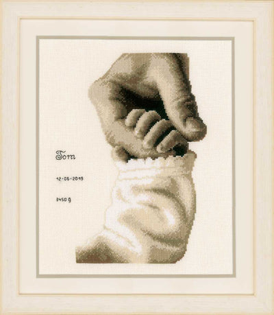 Vervaco Cross Stitch Kit - Baby Love Birth Sampler