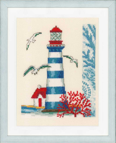 Lighthouse Cross Stitch Kit - Vervaco