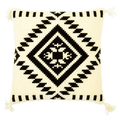Vervaco Cross Stitch Cushion Kit - Ethnic Print