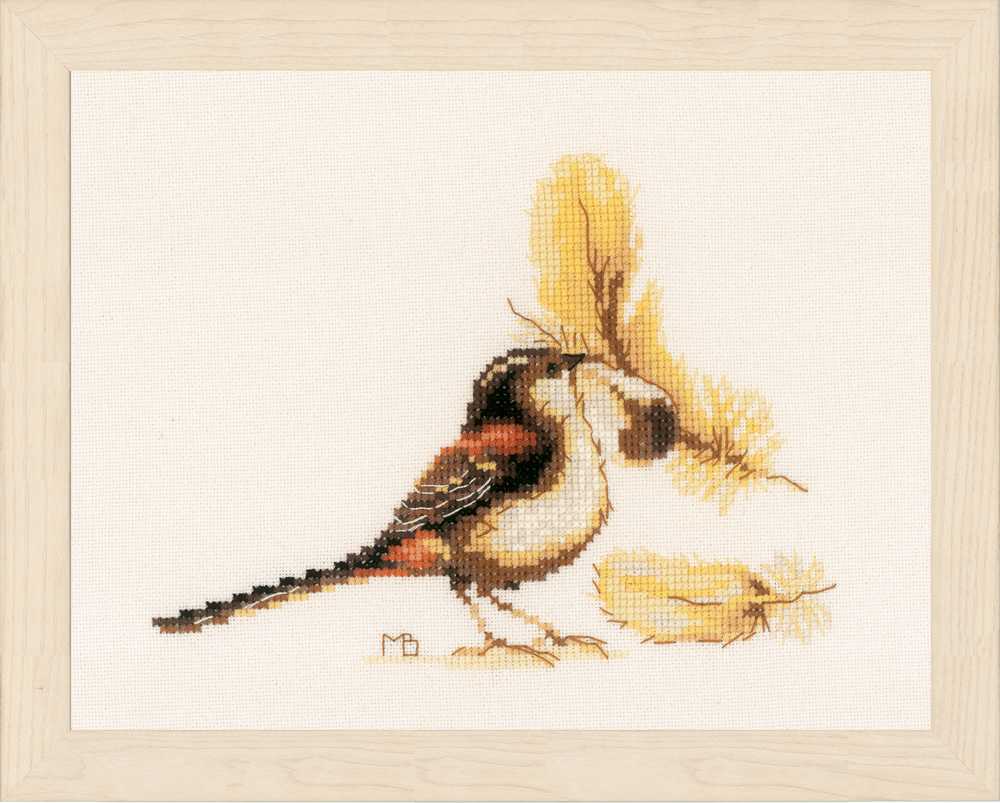 Lanarte Cross Stitch Kit - Chaffinch