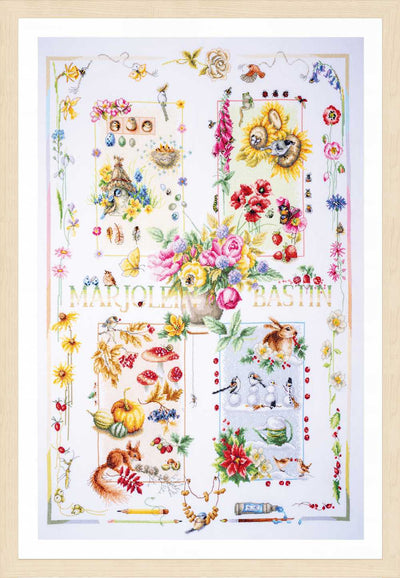 Lanarte Cross Stitch Kit - Four Seasons