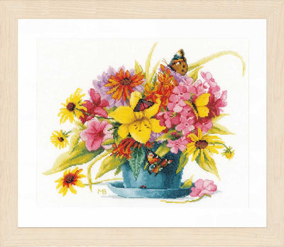 Lanarte Cross Stitch Kit - Colour Perfection (Evenweave)