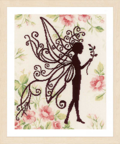 Lanarte Cross Stitch Kit - Flower Fairy Silhouette