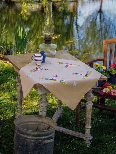 Vervaco Cross Stitch Kit - Lighthouses Tablecloth