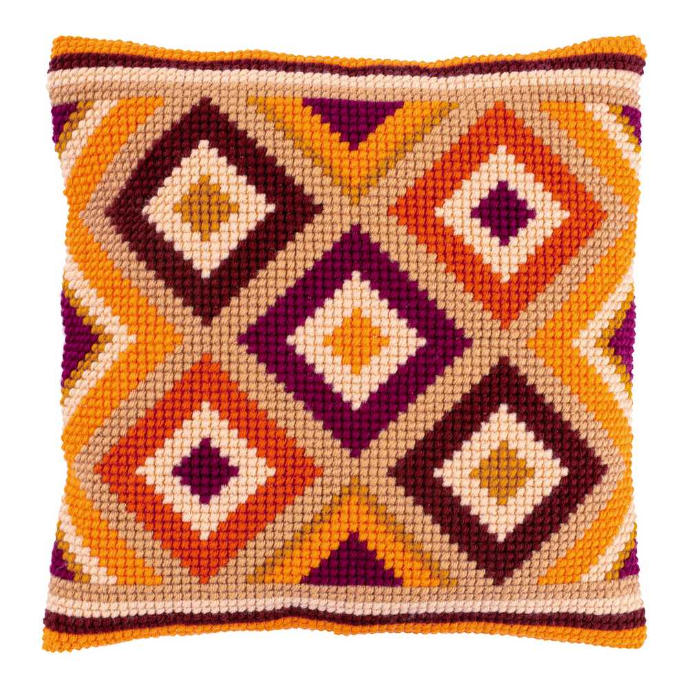 Vervaco Cross Stitch Kit - Kelim Motifs 2 Cushion