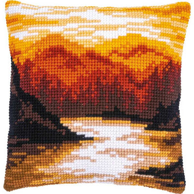 Vervaco Cross Stitch Kit - Mountains Cushion