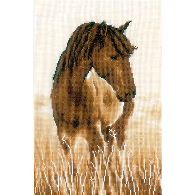 Horse Cross Stitch Kit Vervaco
