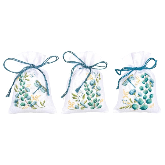 In Nature Set 3 Bags Cross Stitch Kit Vervaco