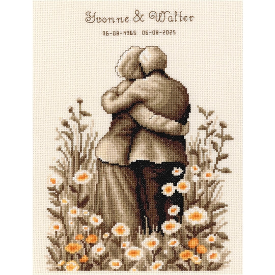 Eternal Love Cross Stitch Kit Vervaco