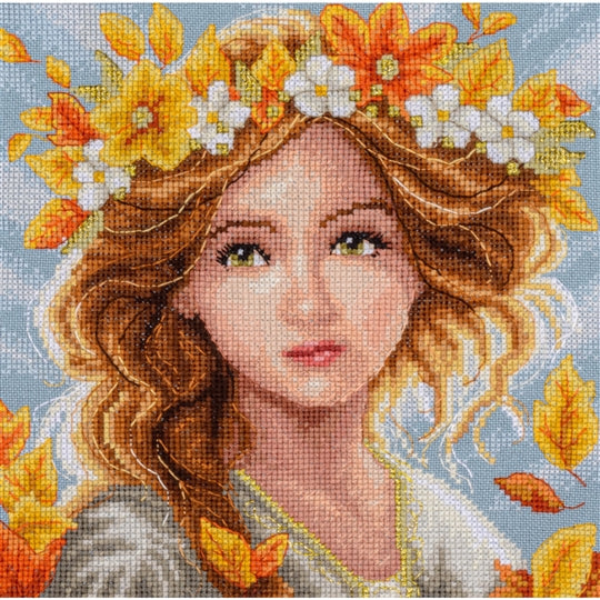 Harvest Cross Stitch Kit ~ Lanarte