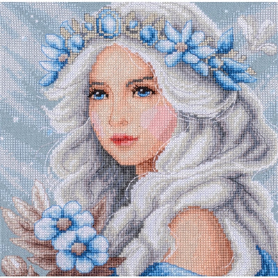 Frost Cross Stitch Kit ~ Lanarte SALE