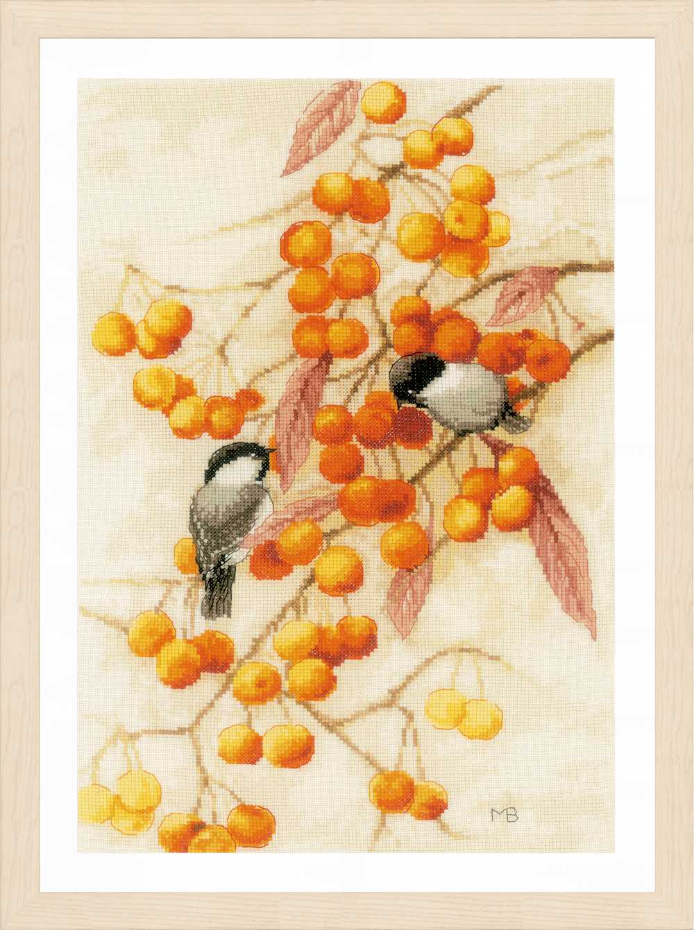 Lanarte Cross Stitch Kit - Little Orange Feast