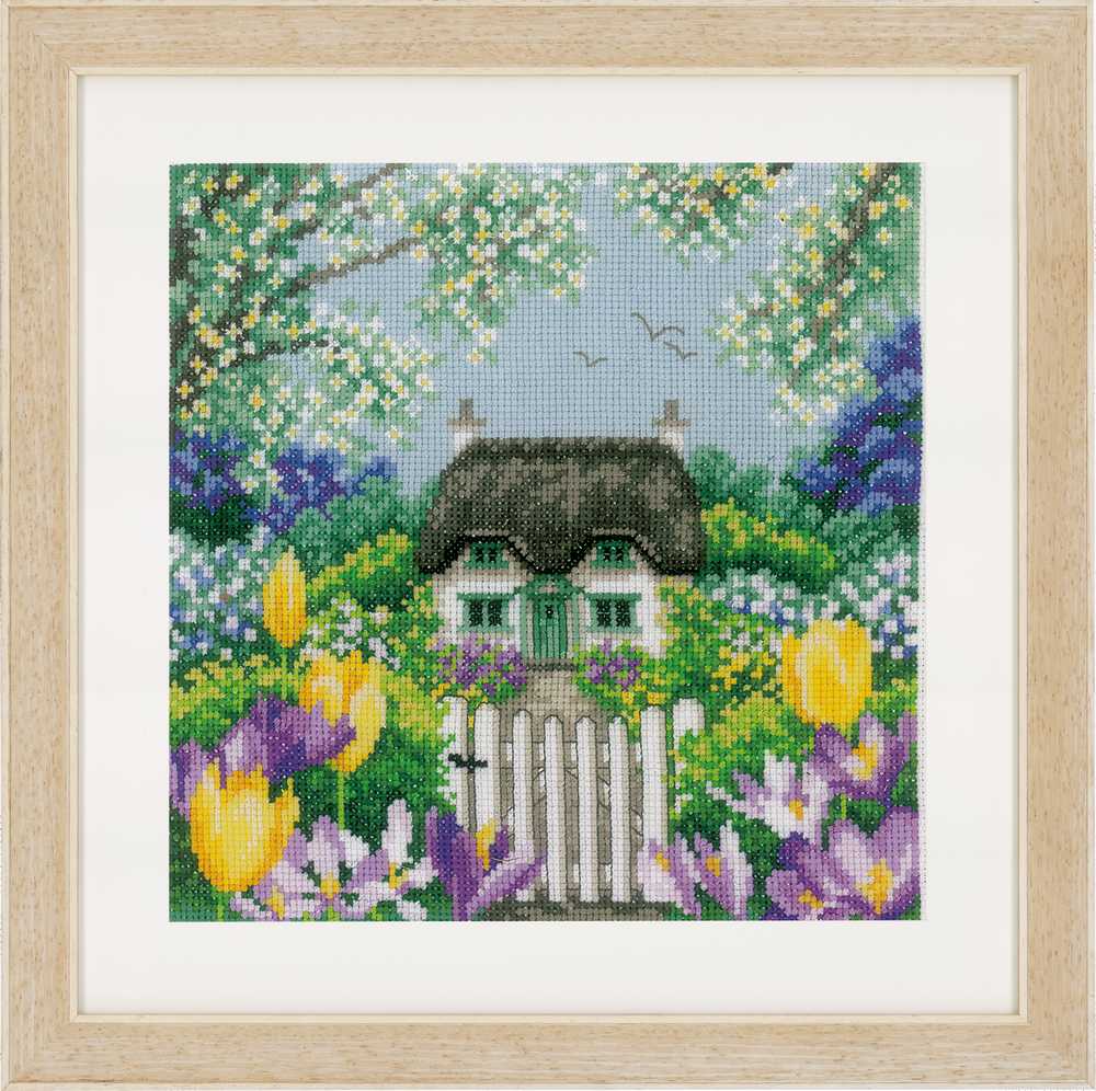 Vervaco Cross Stitch Kit - 4 Seasons Spring