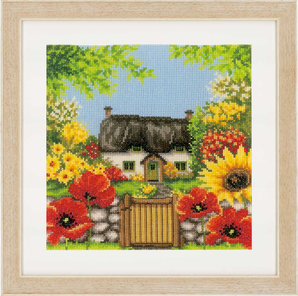 Vervaco Cross Stitch Kit - 4 Seasons Summer