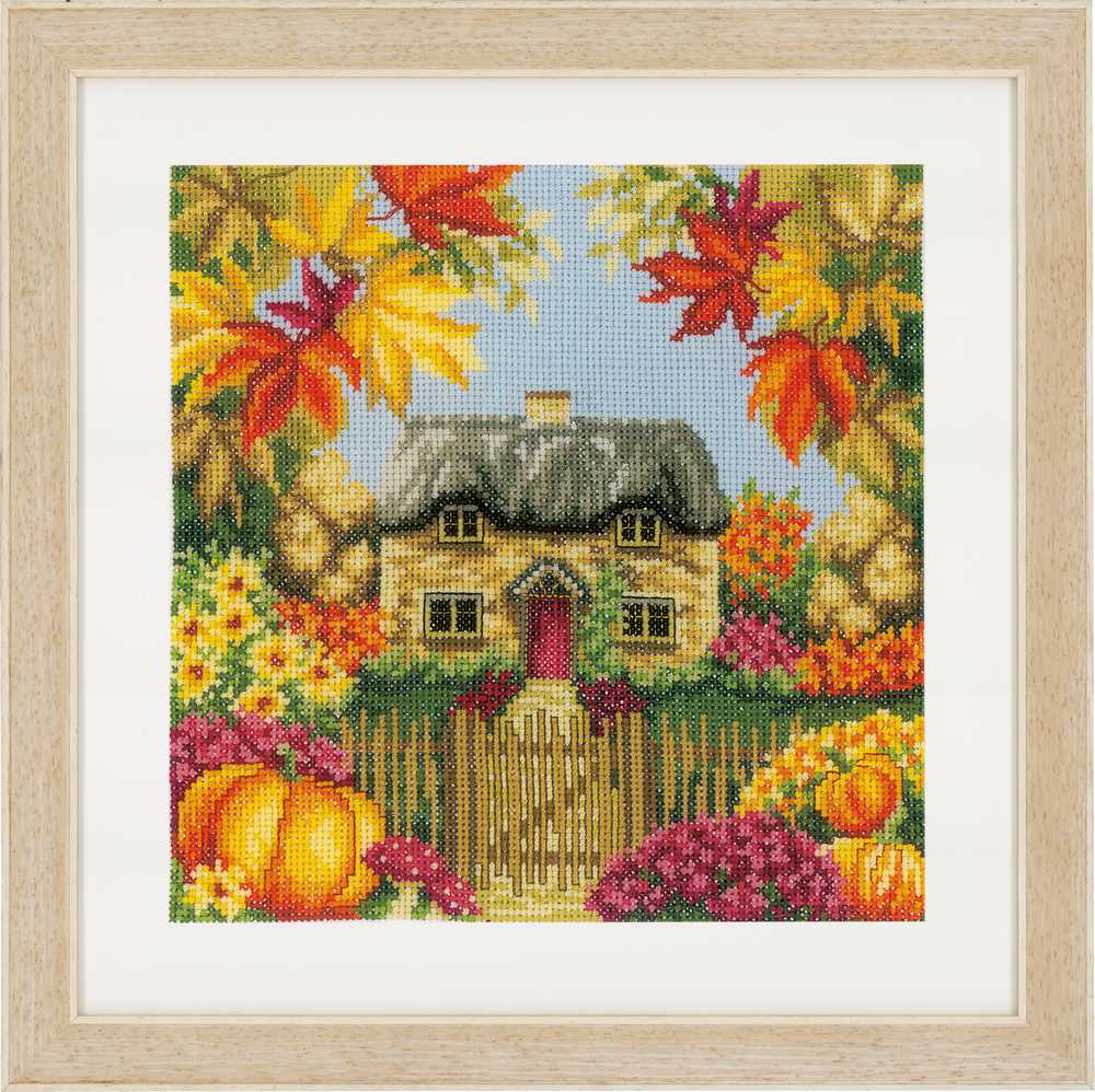 Vervaco Cross Stitch Kit - 4 Seasons Autumn