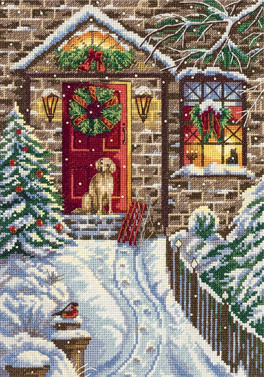 Christmas Eve Cross Stitch Kit ~ PANNA