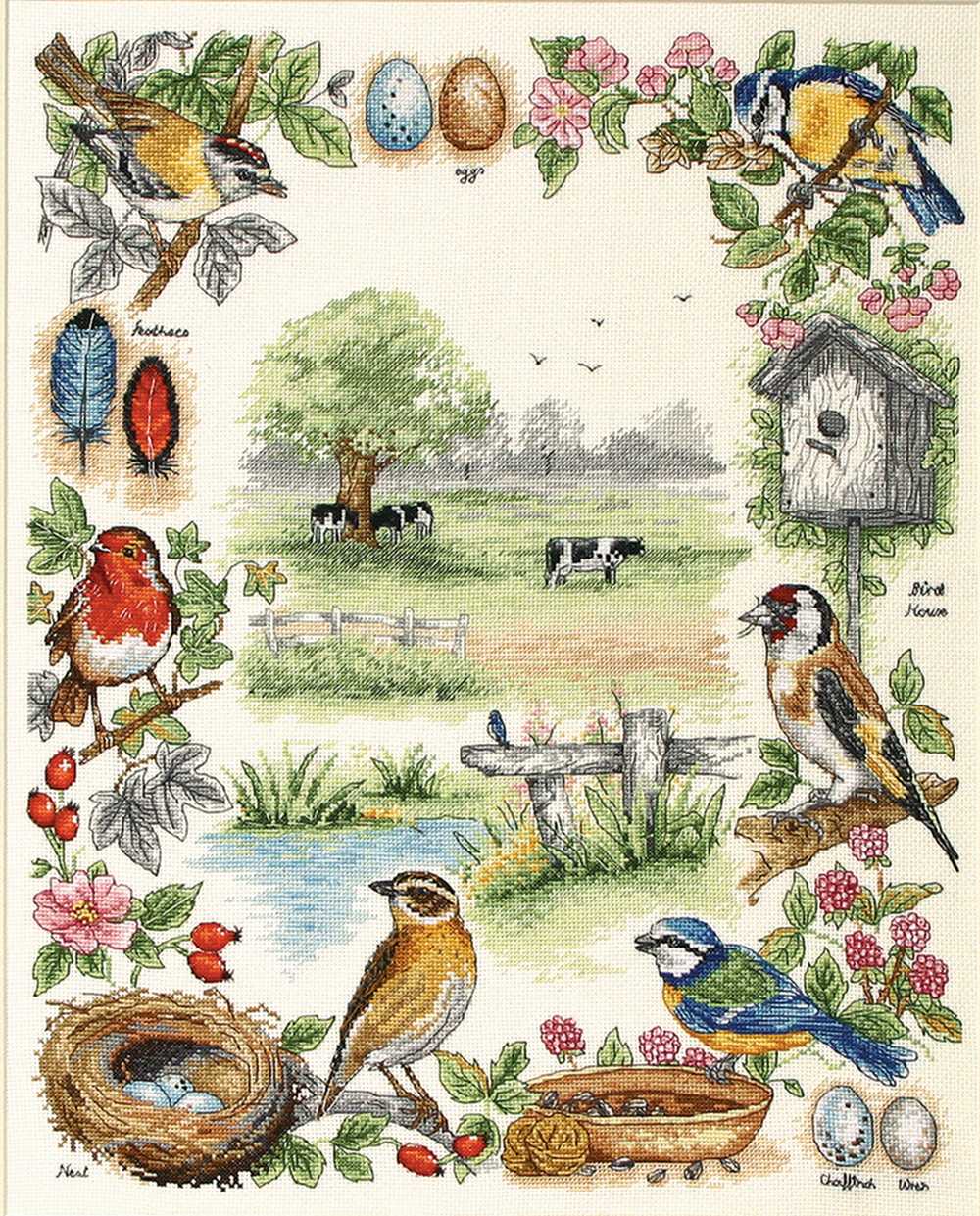 Birds Sampler - Anchor Cross Stitch Kit