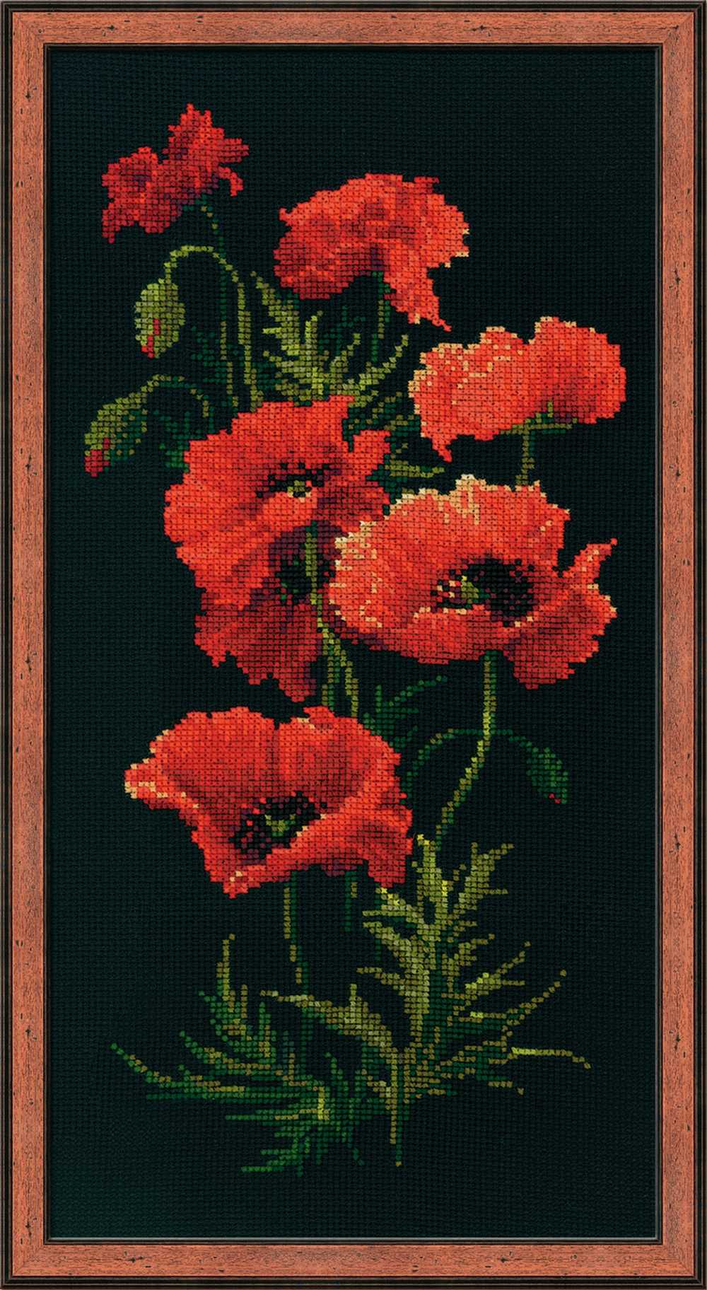 Riolis Cross Stitch Kit - Poppies