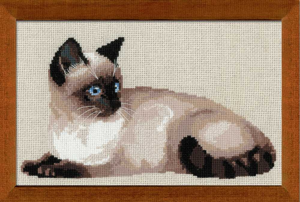 Riolis Cross Stitch Kit - Thai Cat