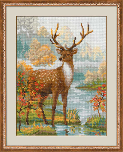 Riolis Cross Stitch Kit - Deer