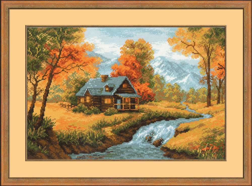 Riolis Cross Stitch Kit - Autumn View