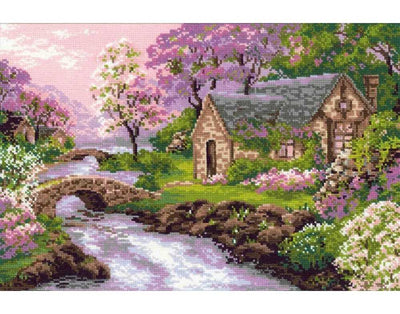 Riolis Cross Stitch Kit - Spring View