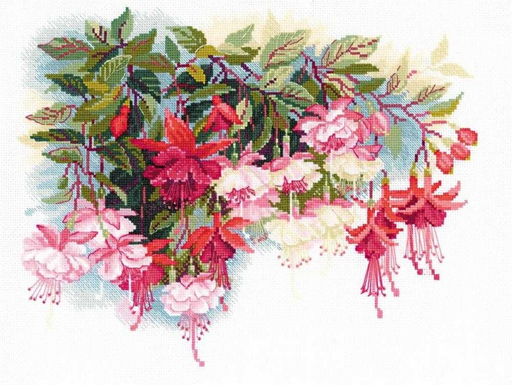 Riolis Cross Stitch Kit - Fuschia