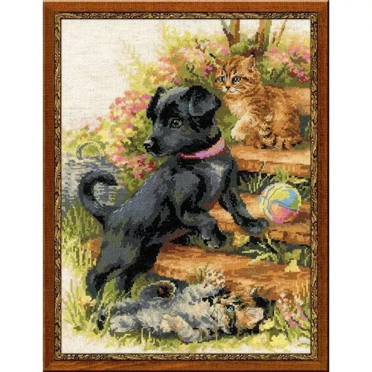 Riolis Cross Stitch Kit - On the Holiday